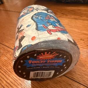 1992 Nickelodeon Ren & Stimpy Toilet Tissue Paper, new in original wrapping